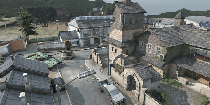 Jalur Sniper dan Area Pengawasan Jarak Jauh