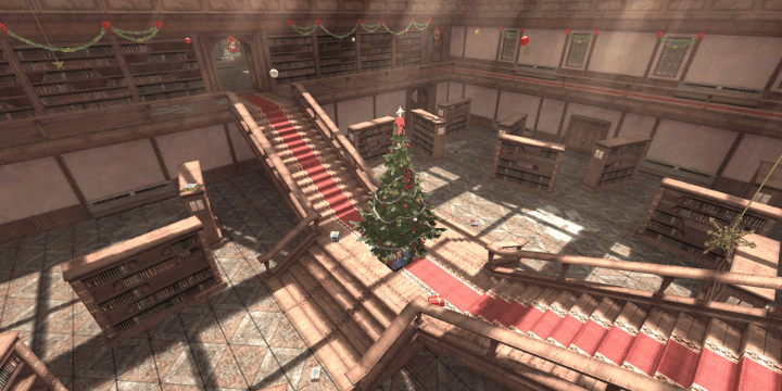 Senjata Rekomendasi untuk Bertempur di Map Xmas Library